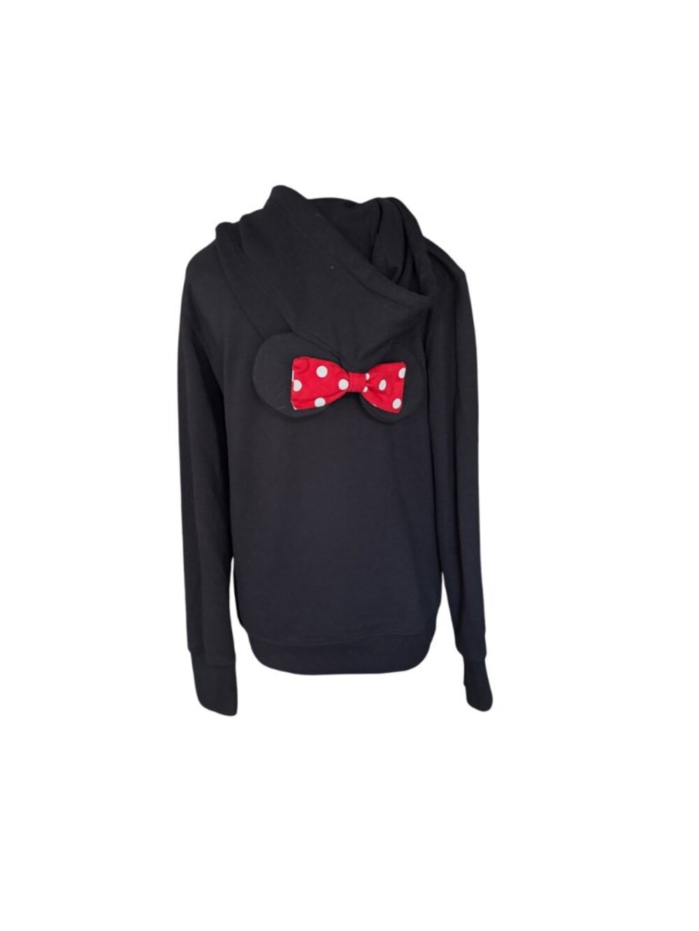 Disney Parks Minnie Mouse Hoodie With Ears & Bow Size M - Picture 3 of 5